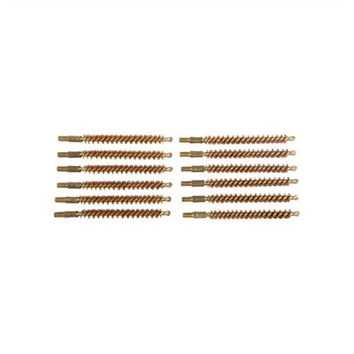 Picture of J. Dewey Benchrest Style Bronze Rifle Bore Brush (8-32 Thread) .25 cal B25-