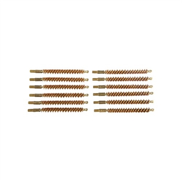Picture of J. Dewey Benchrest Style Bronze Rifle Bore Brush (8-32 Thread) .25 cal B25-