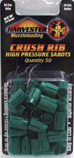 Picture of Harvester Muzzleloading 50 Cal. Crush Rib Sabots Fit 44 Cal. Bullets 50/pk H15044GR