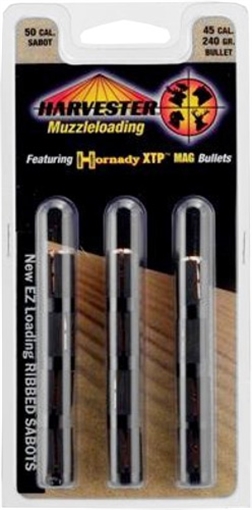 Picture of Harvester Muzzleloading Hornady XTP MAG Bullets 50 Cal. Sabot 240 gr. .452 Hornady XTP Mag Bullet 12/pk XTP25224