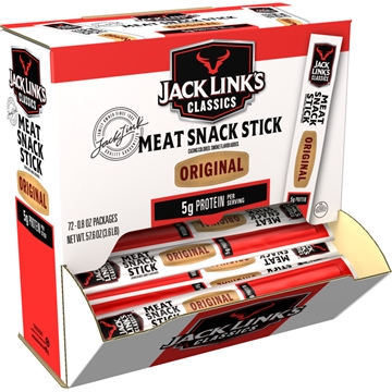 Picture of Jack Links Jack Links 0.8oz Meat Stick Gravity Feed Display 72ct Orig 10000037867