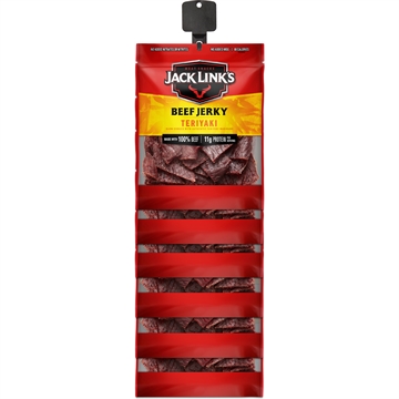 Picture of Jack Links Jack Links 3.25oz Jerky Clip Strip 12ct Teriyaki 10000025294