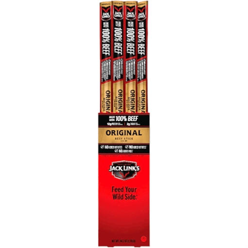 Picture of Jack Links Jack Links Original Beef Sticks 144ct (24 per case/6 cases) 10000029376