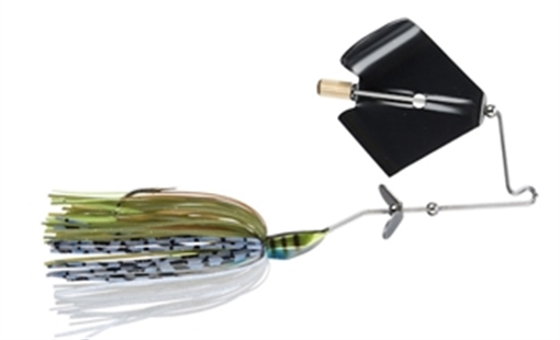 Picture of JACKALL LURES FIRECRACKER BUZZ 3/8 MIDNT BLK JFCRA38-MBLK