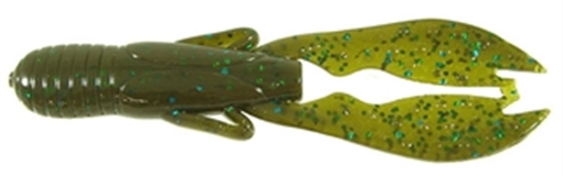 Picture of JACKALL LURES SASUTEKI CRAW 5" GRN PUMPKIN PEP JSASCRA5-GPP