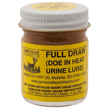 Picture of James Valley James Valley Gel Scents Full Draw Lure 1 oz. FULLDRGBL