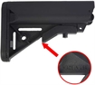 Picture of JE MACHINE TECH 3RD GEN ARMORY SOPMOD AR15 BUTTSTOCK BLACK PS-ST7B