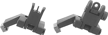 Picture of JE FLIP-UP FRONT AND REAR OFFSET POLYMER SIGHT SET BLACK TS-PS9B