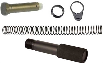 Picture of JE MACHINE TECH PISTOL BUFFER TUBE COMBO KIT BLACK PS-BTP-COMBO