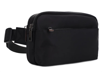 Picture of JESSIE & JAMES WAIMEA CONCEALED CARRY FANNY PACK 5.5 H X 8.25 W X 2. D ( BLACK ) SMC62127NBK 840151807437