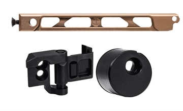 Picture of JMac Customs AB-8 with Brace Adapter and JMac 1913 Folding Mech Tan AB-8-T+AB-BA+FM-SM-1913