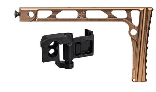Picture of JMac Customs SS-8R Stock with JMac 1913 Folding Mech Tan SS-8-T+FM-SM-1913