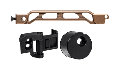 Picture of JMac Customs Tan AB-8R with Brace Adapter and JMac 1913 Folding Mech AB-8R-T+AB-BA+FM-SM-1913