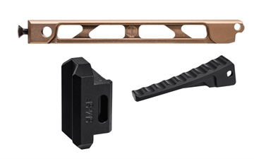 Picture of JMac Customs Tan AB-8R with Folding Buttplate for SAM7SF AB-8R-T+AB-FB+SM-SF