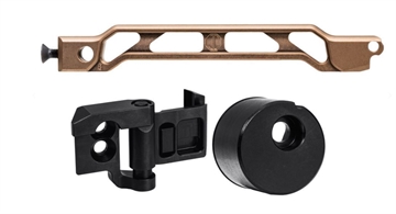 Picture of JMac Customs Tan AB-9R with Brace Adapter and JMac 1913 Folding Mech AB-9R-T+AB-BA+FM-SM-1913