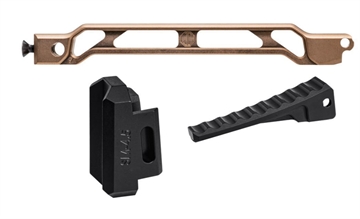 Picture of JMac Customs Tan AB-9R with Folding Buttplate for 4.5mm Folding AKs AB-9R-T+AB-FB+SM-4.5