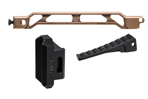 Picture of JMac Customs Tan AB-9R with Folding Buttplate for SAM7SF AB-9R-T+AB-FB+SM-SF