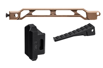 Picture of JMac Customs Tan AB-9R with Folding Buttplate for SAM7SF AB-9R-T+AB-FB+SM-SF