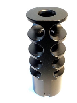 Picture of JMac RRD-4C 14x1 LH Slim Muzzle Brake RRD-4C-SLIM-14MMLH