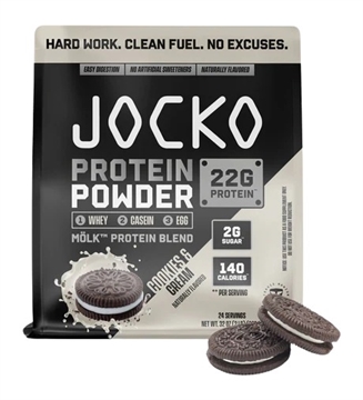 Picture of JOCKO 29146 COOKIES AND CREAM PROTEIN POWDER BAG