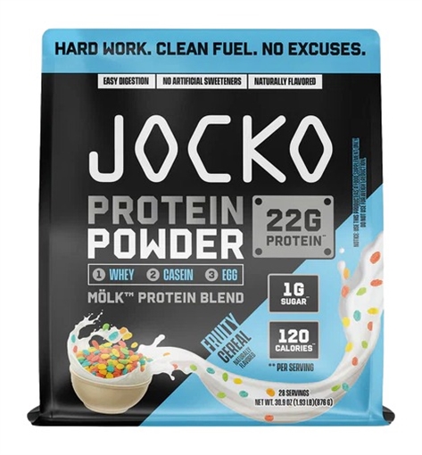 Picture of JOCKO 29248 FRUITY CEREAL PROTEIN POWDER BAG