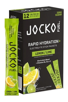 Picture of JOCKO 29278 RAPID HYDRATION POWDER LEMON LIME 6/12