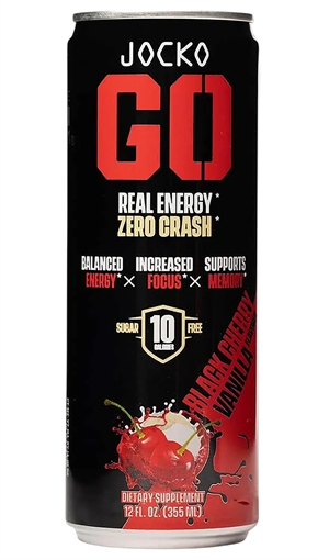 Picture of Jocko Fuel  Black Cherry Vanilla Energy Drinks 12oz 12Pack 8100760 29000