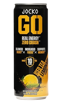 Picture of Jocko Fuel  Iced Tea Lemonade Energy Drinks 12oz 12Pack 8100764 29002