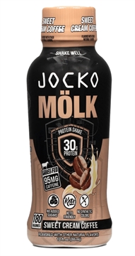 Picture of Jocko Fuel 29126 Sweet Cream Coffee Protein Shake 12oz 12Pack 810076299969