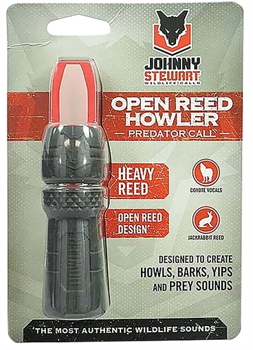 Picture of Hunters Specialties HSJSORHOWL Open Reed Howler Predator Call Black/Red HSJSORHOWL HS-JS-ORHOWL