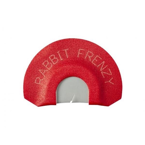Picture of Johnny Stewart Wildlife Calls Rabbit Frenzy Diaphragm Call Double Reed Rabbit Sounds Attracts Predator Species Red 45 Degree Cut JSDIA6