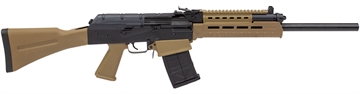 Picture of JTS AK STYLE SHOTGUN 12GA 3" 2-5RD MAGS M-LOK RAIL FDE GM12AK-T1A-BR