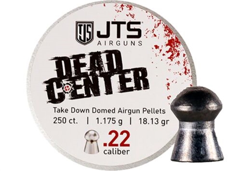 Picture of JTS PELLETS DEAD CENTER 22 DOMED 18.13GR 250CT JAC101