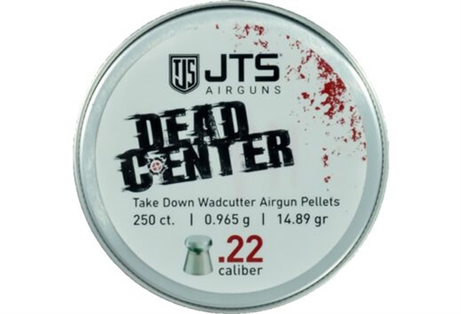 Picture of JTS PELLETS DEAD CENTER 22 WADCUTTER 14.89 GR 250CT JAC119