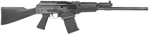 Picture of JTS Shotgun 12 Gauge Semi-Auto 3" 5+1 (2.75") 18.70" Chrome-Lined Steel Barrel, Picatinny Rail, Synthetic Fixed Stock, Rem Choke Compatible, Optics Ready Includes 2 Magazines M12AK