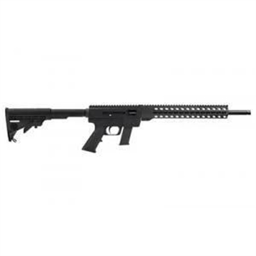 Picture of Just Right Carbine Gen 3 Rifle 9mm Luger Glock Magazine 17" Threaded Barrel MLOK Rail Black JRC9CAG3-TB/BL