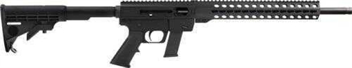 Picture of JUST RIGHT CARBINE GEN3 ELITE RIA 9MM 19IN THRD BBL 13IN MLOK GLK 10RD BLACK RED DOT W/RAISER 6POS JRC9EG3-TB/BL