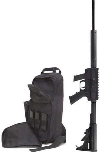 Picture of Just Right Carbines Just Right Carbines Gen 3 JRC Takedown Combo Rifle 9mm 17 in. Black Threaded Glock Mag JRC9CPG3-TB/BL