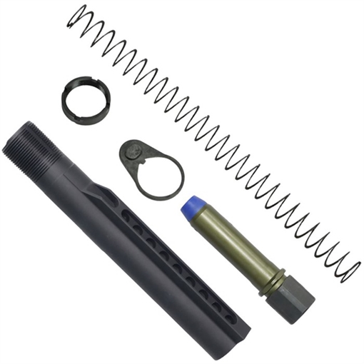 Picture of Kak Industry Llc. KSPEC AR15 A5-LENGTH H2 BUFFER TUBE KIT W/5.6OZ BUFFER BLACK 522-0704-210