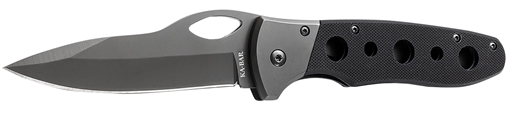 Picture of KA-BAR AGAMA 3.75 IN FOLDER KNIFE BLACK G10 GRIP CLIP POINT BLADE W POCKET CLIP 3076