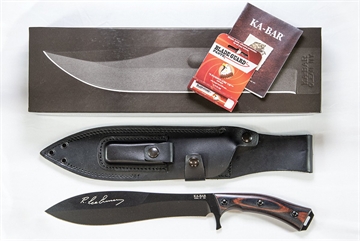 Picture of Ka-Bar Gunny Knifeblack Leather Sheath, Str Edge 5300