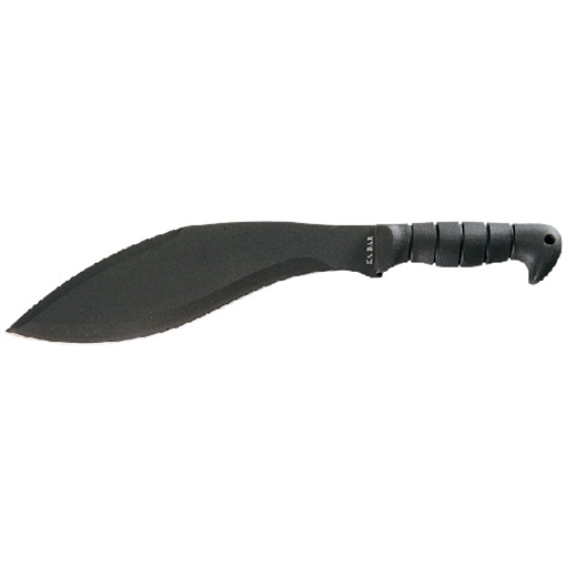 Picture of Ka-Bar Kukri 11.50" Black SK-5 Steel Blade/ Black TPR Handle 17" Long Includes Sheath 1249