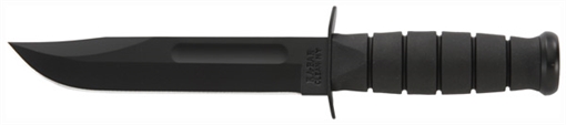 Picture of Ka-Bar Ka-Bar Fixed Knife 7" Clip Point Blade Black with Sheath 1213