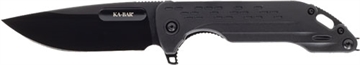 Picture of KA-BAR KNIVES MARK 25 FOLDER 3.75" BLACK LINER LOCK D2 3071 617717230714