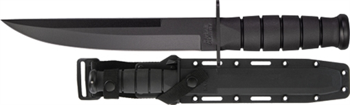 Picture of KA-BAR MODIFIED TANTO 8" PLAIN EDGE BLADE W/HARD PLASTIC SHTH K1266
