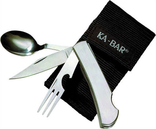 Picture of KA-BAR HOBO-STAINLESS FORK/KNIFE/SPOON 6.625 OAL 3 IN BLADE BOXED 1300