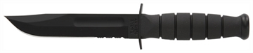 Picture of KA-BAR KNIVES SHORT 5.25" SERR W/PLASTIC SHEATH 1259
