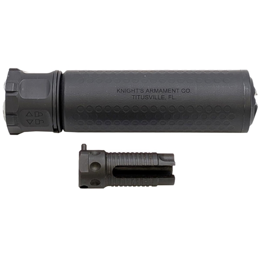 Picture of Knights Armament CRS-3 5.56 NATO QD RIFLE SUPPRESSOR W/QDC FLASH HIDER BLACK 123992-BLK