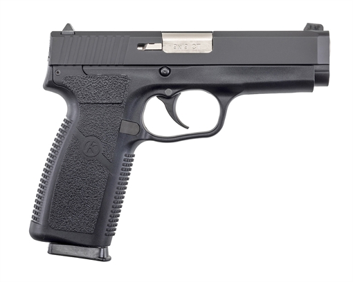 Picture of Kahr Arms CT9 9mm Luger 8+1 4" Barrel, Black Polymer Frame, Serrated Matte Black Stainless Steel Slide & Texture Polymer Grip CT9093CB