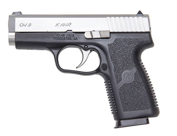 Picture of Kahr Arms Kahr CW9 Pistol with Night Sights 9mm 3.6 in. Two Tone Black and Stainless 7 rd. CW9093N